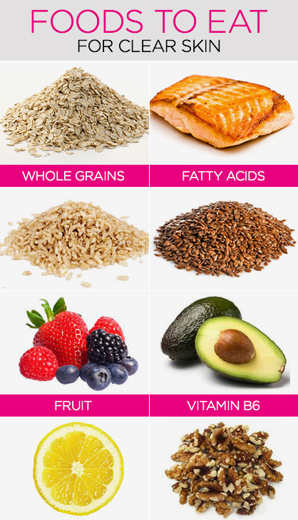 Foods to Eat For Clear Skin