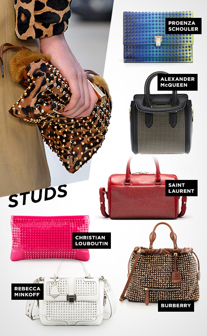 Fall 2013 Handbag Trends: Studs