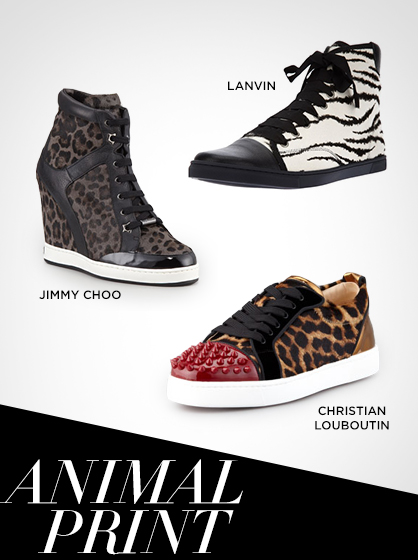 Fall 2013 Animal Print Sneakers