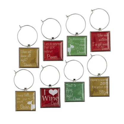 Festive Wine Tags