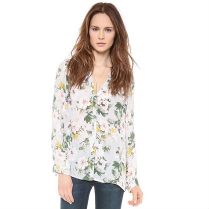 Floral Blouse by Joie