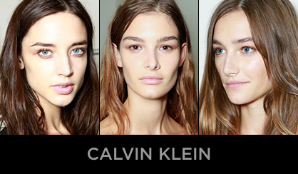 NYFW 2013 Beauty Calvin Klein