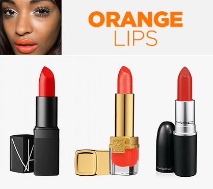 Awesome Orange Beauty Lips