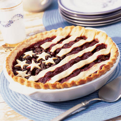 Fourth of July Desserts: Stars and Stripes Pie
