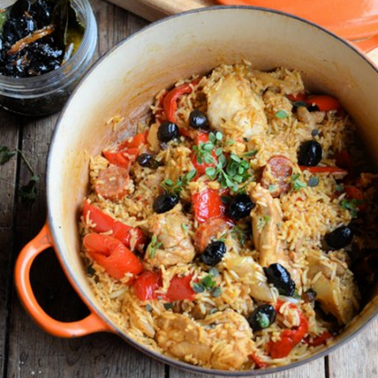 One Pot Wonder: Chicken and Spanish Rice
