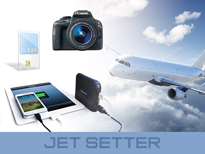 Travel Gadgets Jet Setter Canon Camera Clear Card Travel Charger