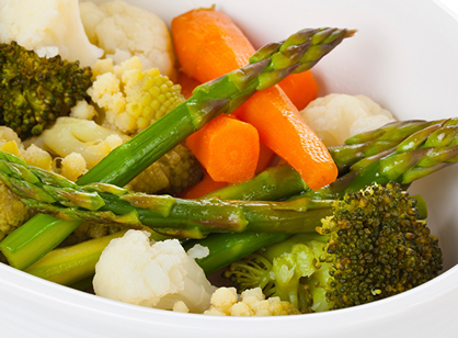 Healthy Cooking: Steamed Vegetables