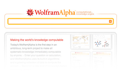 wolfram mathematica search engine