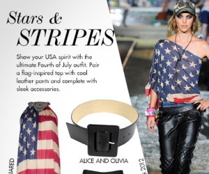 Chic outfits inspired by the Fourth of July