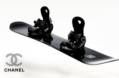 Winter LUX:  Snowboard in Style with Chanel