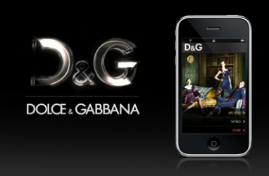 High Fashion Brand Dolce & Gabbana Embraces iPhone with Own App