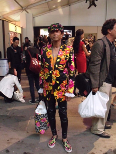 Street Scene: Inside the Tents at Bryant Park