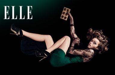 Elle UK September Issue Featuring Dutch Model Sophie Vlaming