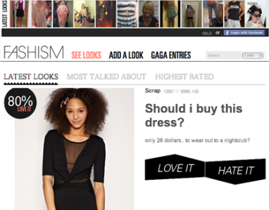 Fashism 2.0: More features for social shopping