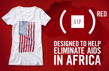 Join the ‘Gap’ Inspired Global Movement:  ‘Wear Your Art’ to Cure Aids