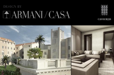 Giorgio Armani Designs LUX-ified Living in Rome
