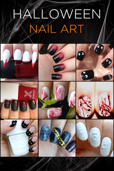 12 Halloween Nail Art Ideas