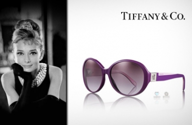 Audrey Hepburn Inspired Glasses Designed by Tiffany & Co.