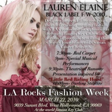 March 22 at LAFW: LA Rocks