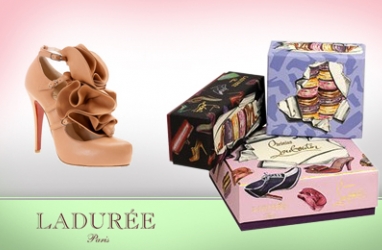 LUX-DUO: Louboutin Partners with French Patisserie, Maison Ladurée