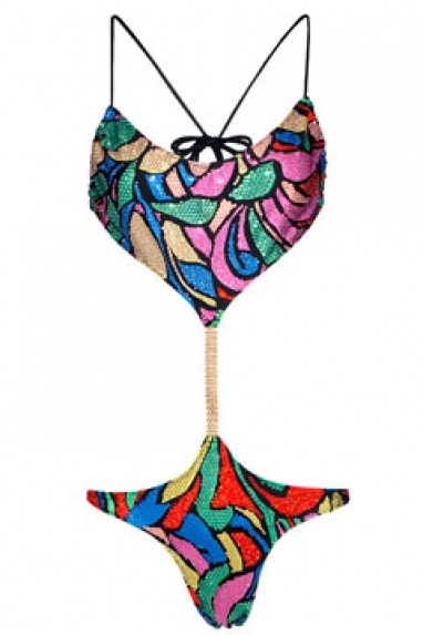 Retro-fitting the Maillot for the Bling-Kini Loving Goddess