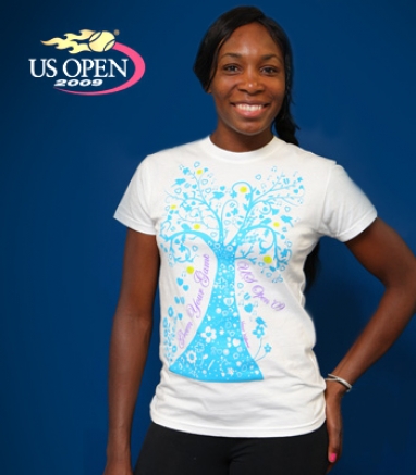 Venus Williams’ New Green T at U.S. Open