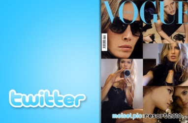 Vogue Italia Ends the Decade with a Cover Inspired by Twitter