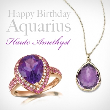 Happy Birthday February LUXies: Get Glam with Amethyst!