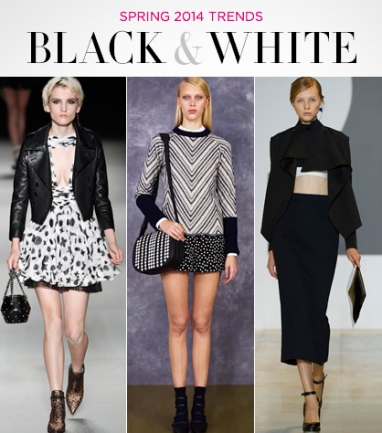 Spring 2014: The Black and White Trend