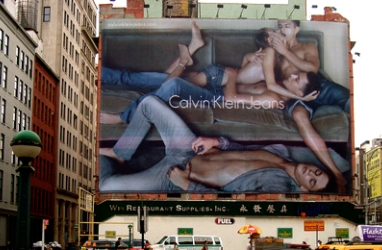 Has Calvin Klein Push the Limit with New SoHo Billboard?