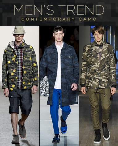 Pre-Fall 2014 Trend: Contemporary Camo For Men