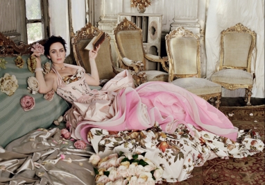 Parisian Couture Meets Emily Blunt in Vanity Fair