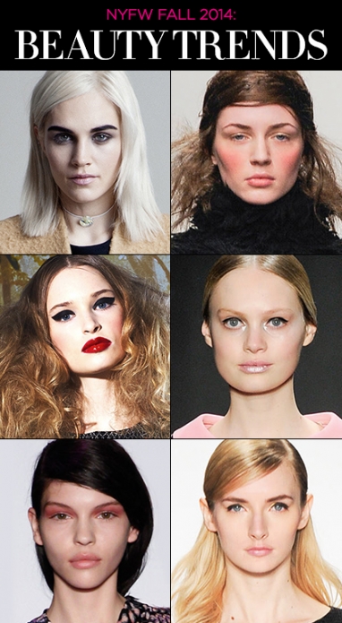 NYFW Fall 2014: Beauty Trends