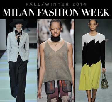 Milan Fashion Week: Fall 2014 RTW Trend Recap