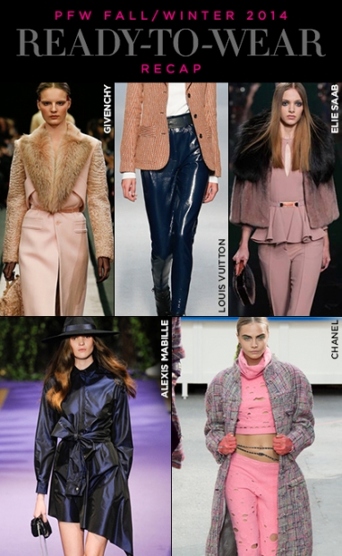 Paris Fashion Week: Fall 2014 RTW Trend Recap
