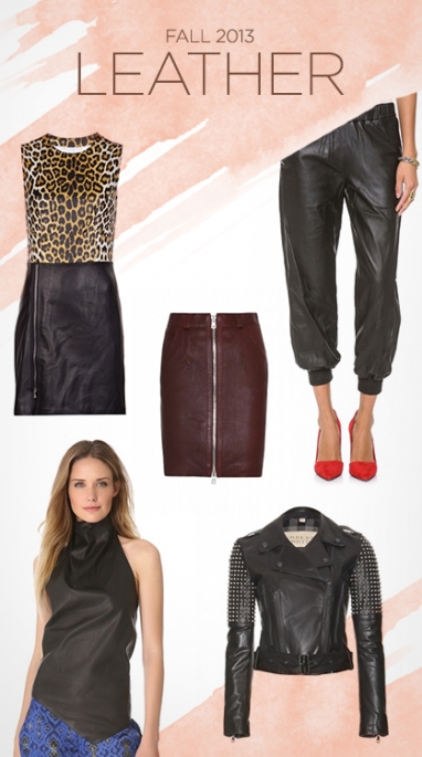 LUX Style: Fall 2013 Leather