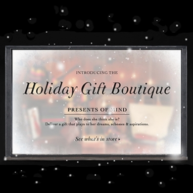 Shopbop.com Holiday Gift Boutique