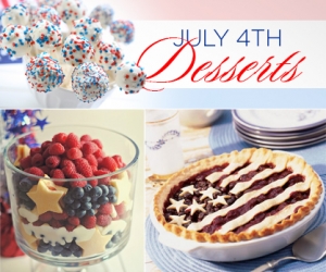 10 Patriotic Desserts for The Fourth of July