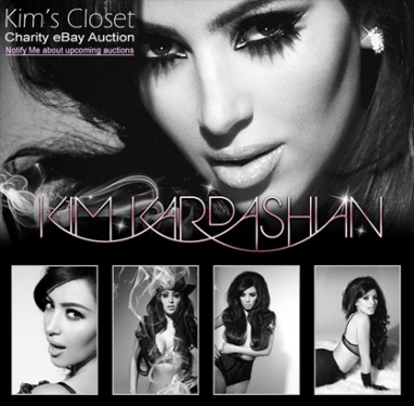 Kim Kardashian + Fam:  Clean Out Their Closets for Charity
