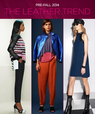 Pre-Fall 2014: Leather Trends