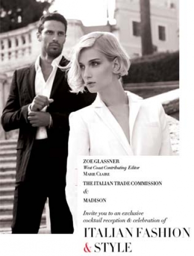 March 25: Italian Fashion & Style