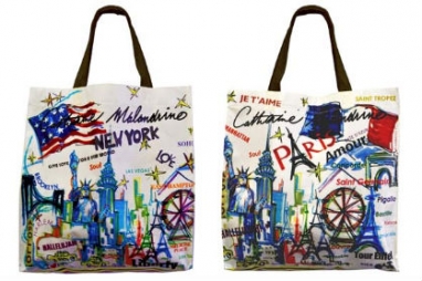 Eco Radar: Malandrino totes, nontoxic ink & jewelers go green