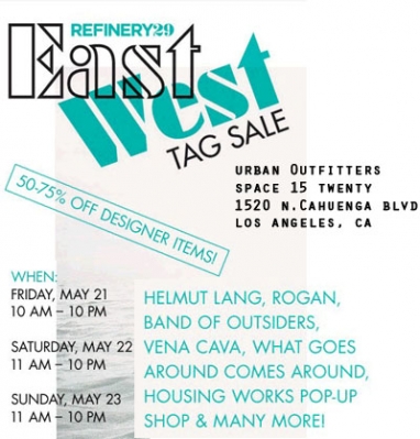 Tag Sale: Shop for charity with Refinery29 + UO