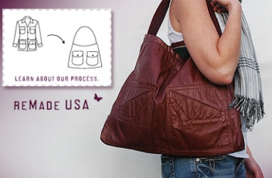 Upcycle: Turn your Leather Coat into a LUX Handbag from reMade USA