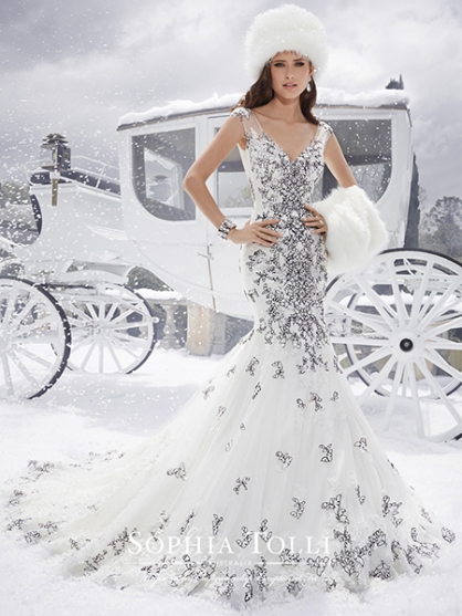 Outrageously Glam Wedding Gowns