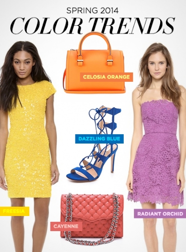 LUX Style: Spring 2014 Color Trends