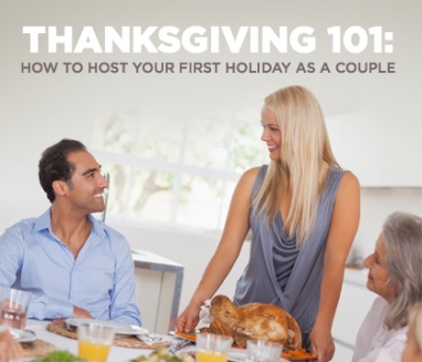 How to Host Your First Thanksgiving Together