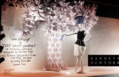 New Vintage:  Yves Saint Laurent + Barney’s