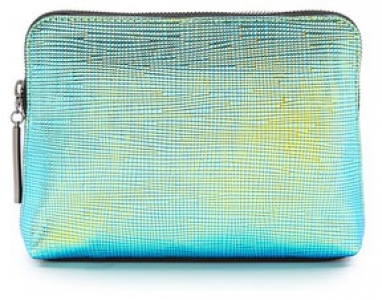 Striking Metallic Pouch