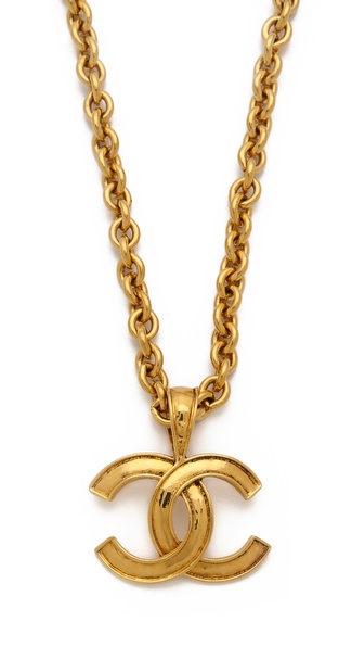 Shop: Vintage Chanel CC Necklace | LadyLUX - Online Luxury Lifestyle ...